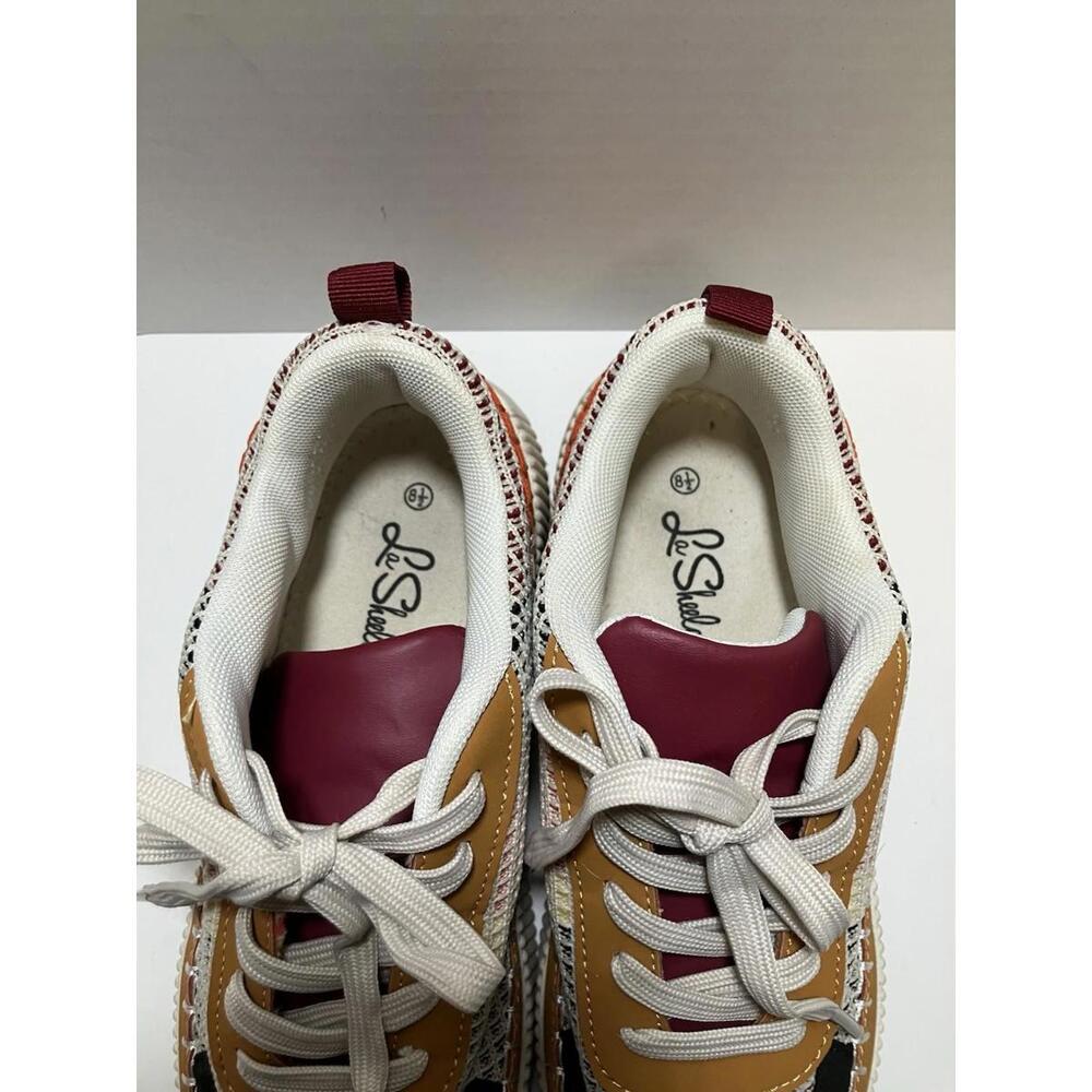 LA SHEELAH CROCHETED PATCHWORK MULTICOLOR FASHION… - image 3